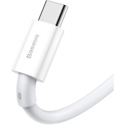 Baseus Superior USB-USB-C kábel, 66 W, 2 m, fehér