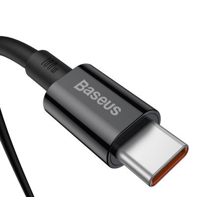 Baseus Superior  USB-C-USB-C kábel, 100 W, 1 m, fekete