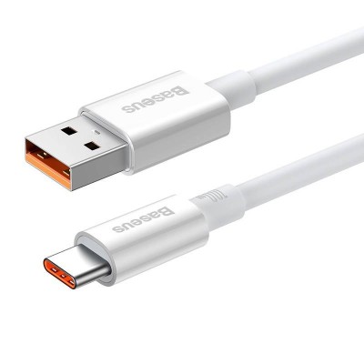 Baseus Superior Series USB-USB-C,kábel, 100W, 2 m (fehér)