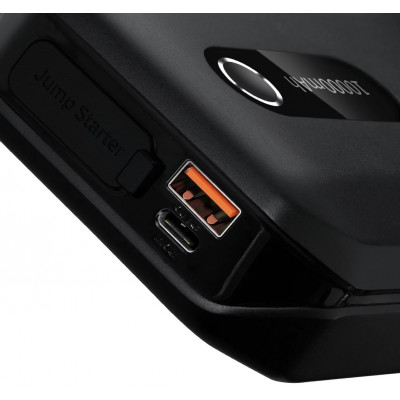 Baseus Super Energy Car Jump Starter Powerbank / Indító, 10000mAh, 1000A, USB, fekete