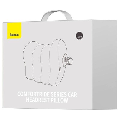 Baseus Comfort Ride autós fejtámlára szerelhető párna (narancs)