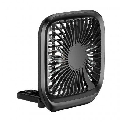 Baseus összecsukható autós ventilátor fejtámlához, fekete