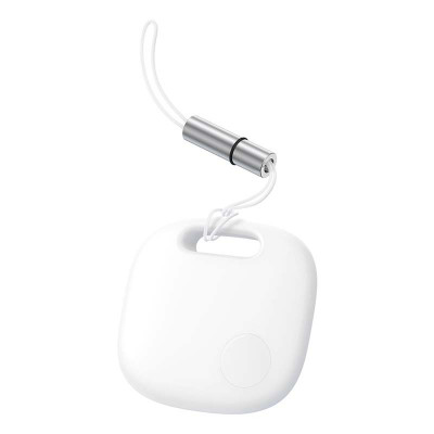 Baseus T2Pro Bluetooth nyomkövető zsinórral, fehér