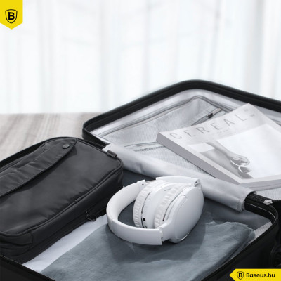 Baseus Encok D02 Pro Bluetooth 5.0 fejhallgató - Fehér