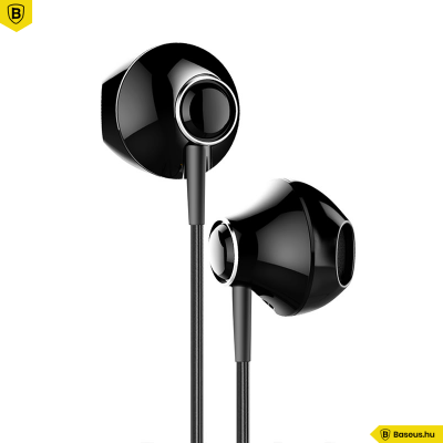 Baseus Encok H06 vezetékes fülhallgató/headset - Fekete