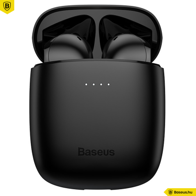 Baseus Encok True W04 PRO vezeték nélküli fülhallgató BT 5.0 - Fekete