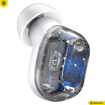 Baseus Bluetooth vezeték nélküli fülhallgató/headset Encok True WM01 - Fehér