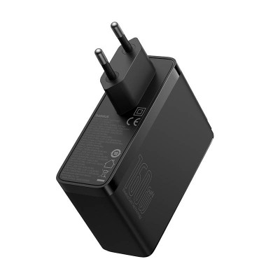 Baseus GaN5 Pro Gyorstöltő, 2xUSB-C, USB, 160W (fekete)