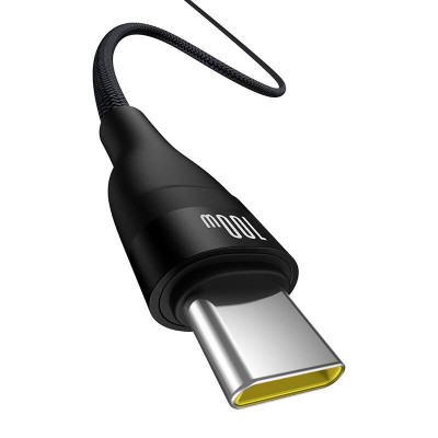 Baseus Flash 2 gyorstöltő kábel USB / USB-C, 100W, 2m (fekete)