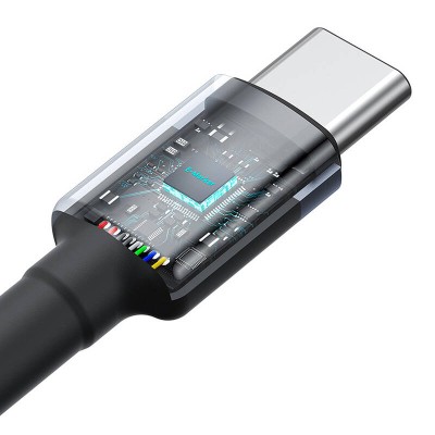 Baseus Cafule USB-C / USB-C adat/töltő kábel 100W , 2m  2db/csomag