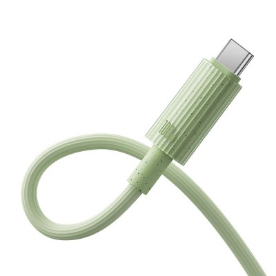 Baseus Habitat Series gyorstöltő kábel USB-C - USB-C, 100W, 2 m (zöld)