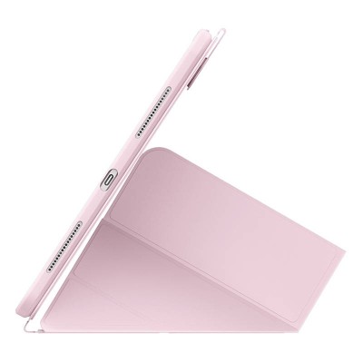 Baseus Minimalist mágneses tok Pad Pro 12.9″ (2018/2020/2021) (rózsaszín)