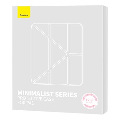 Baseus Minimalist mágneses tok Pad Pro 12.9″ (2018/2020/2021) (rózsaszín)