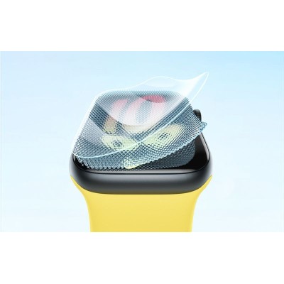 Baseus NanoCrystal védőfólia Apple Watch 7/8,45 mm, átlátszó