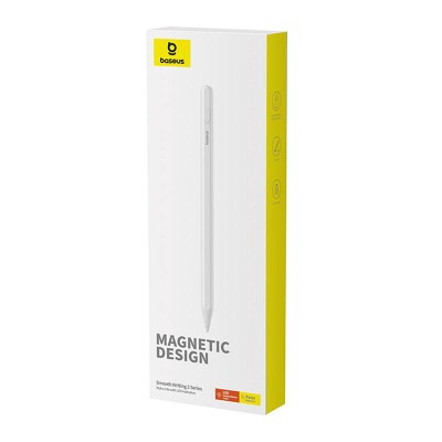 Baseus Stylus Lite Smooth Writing 2 ceruza, LED jelzővel (fehér)