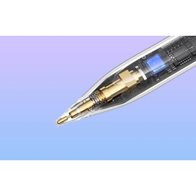 Baseus Stylus Smooth Writing Series ceruza, plug-in töltéssel, aktív változat Lightning csatlakozóval (fehér)