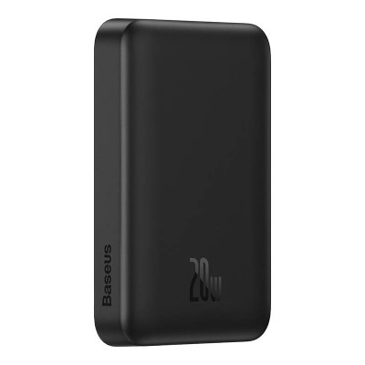 Baseus Magnetic Mini (MagSafe) Powerbank 10000mAh, 20W (fekete)
