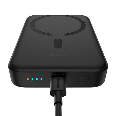 Baseus Powerbank (MagSafe) mini 10000mAh, USB-C 30W (fekete)
