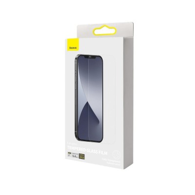Baseus edzett kijelzővédő üvegfólia 0,3mm iPhone 12 Mini készülékhez (2 db)
