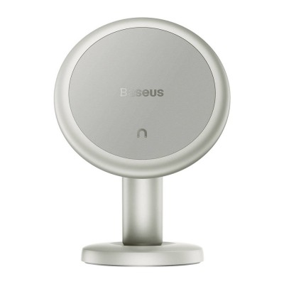 Baseus C01 Mágneses autós telefontartó a műszerfalhoz (öntapadós változat, fehér)