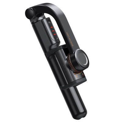 Baseus Lovely állvány, egytengelyes gimbal / selfie stick / állvány funkcióval, Bluetooth, fekete