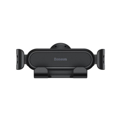 Baseus Gravity Air Vent csíptethető autós telefontartó szellőzőrácsra (fekete)