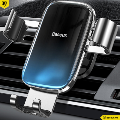 Baseus Glaze autós telefontartó szellőzőrácsra - Fekete