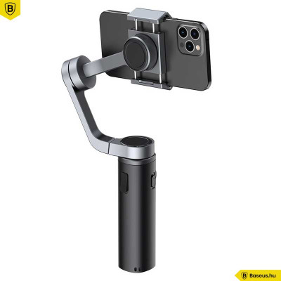 Baseus 3-tengelyes okostelefon kézi Gimbal stabilizátor fényképekhez és videók rögzítéséhez iOS Android kompatibilis