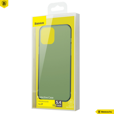 Baseus iPhone 12 Mini rugalmas Wing tok - Zöld