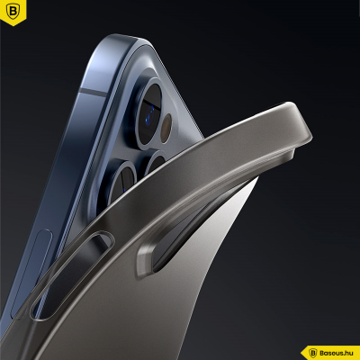 Baseus iPhone 12 Pro Max rugalmas Wing tok - Fehér
