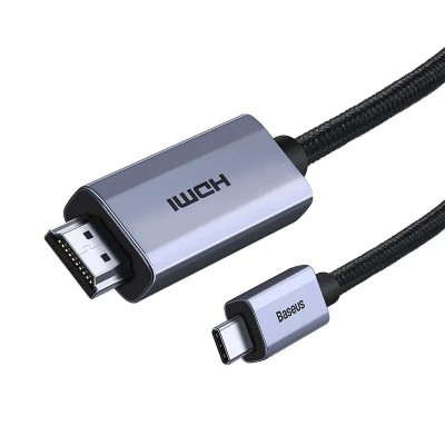 Baseus USB-C HDMI kábel, 4K, 2m (fekete)