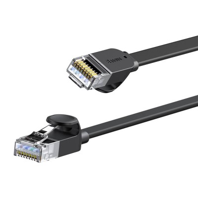 Baseus Ethernet RJ45 hálózati kábel, 1Gbps, 1.5m (fekete)