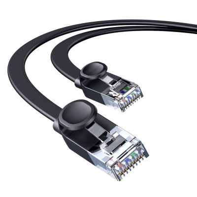 Baseus Ethernet RJ45 hálózati kábel, 1Gbps, 2m (fekete)