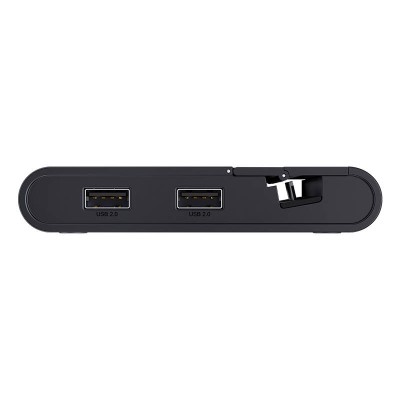 Baseus Mate Pro intelligens asztali dokkoló USB-C Hub mobiltelefonhoz, fekete
