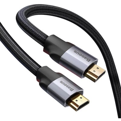 Baseus Enjoyment Series HDMI 2.0 kábel, 4K, 3D, 0,5m (fekete/szürke)